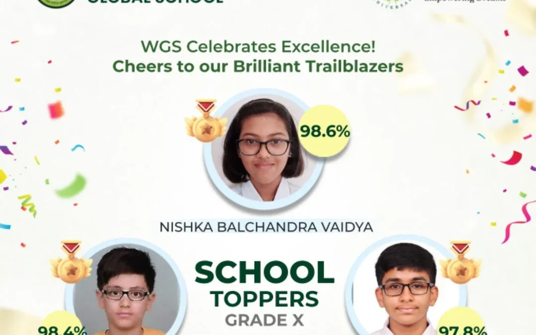 CBSE WGS Grade 10 Topper