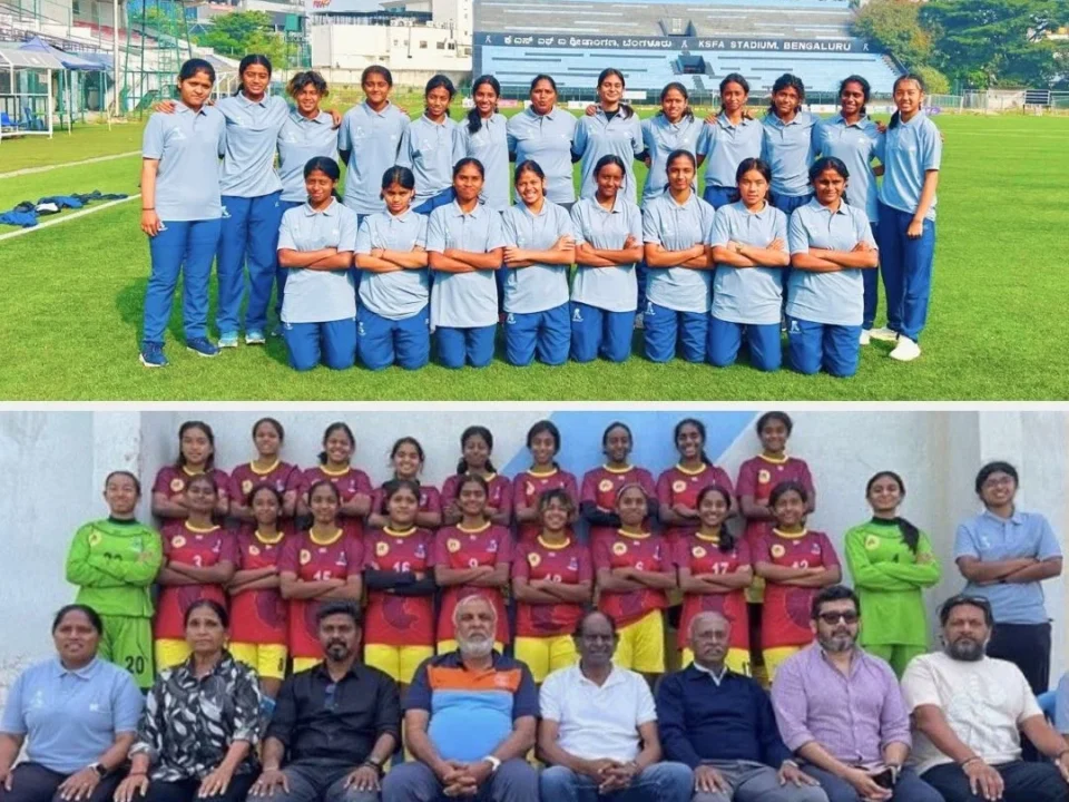 Achievements of Divya Shriram in at the National Football Championship WGS Best CBSE School Whitefield Novebmer 2025 1