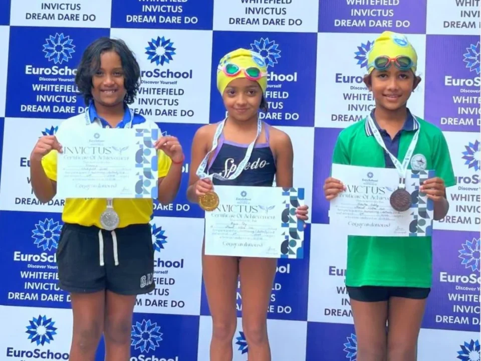 Swimming Achievements of Rheanna Pradhan WGS Best CBSE School Whitefield Novebmer 2025 1