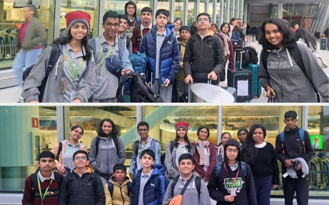 WGS Scholars at Yale Best CBSE School Whitefield Novebmer 2025 1