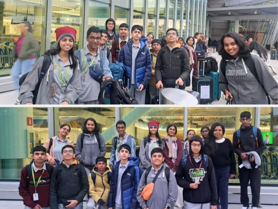 WGS Scholars at Yale Best CBSE School Whitefield Novebmer 2025 1