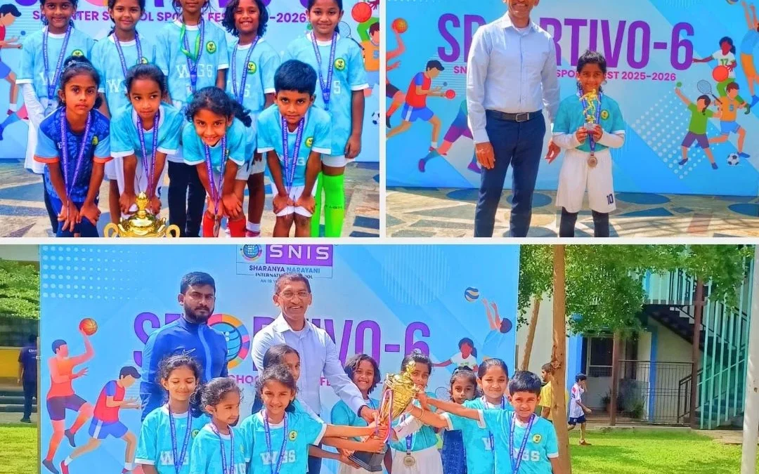 WGS Girls Football Team Achievements at SNIS Ranked 1 CBSE School Whitefield December 2025 1