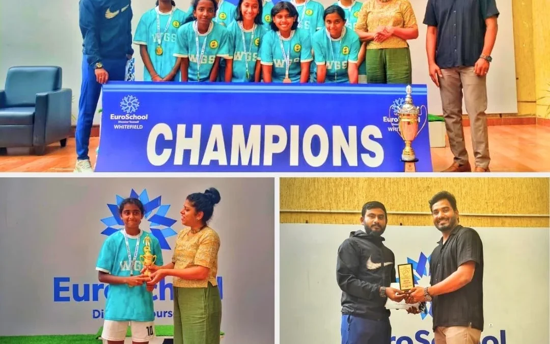 WGS triumph at Euro School Tournament WGS Best CBSE School Whitefield December 2025 1