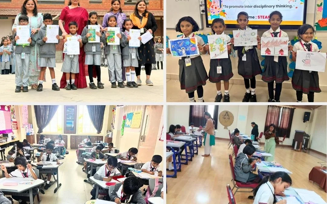 Canvas of Curiosity Grades 1 and 2 CCA Event 7 WGS Best CBSE School Whitefield January 2025 1