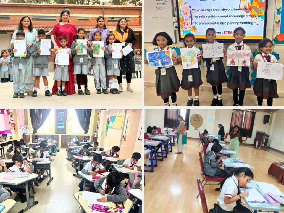 Canvas of Curiosity Grades 1 and 2 CCA Event 7 WGS Best CBSE School Whitefield January 2025 1