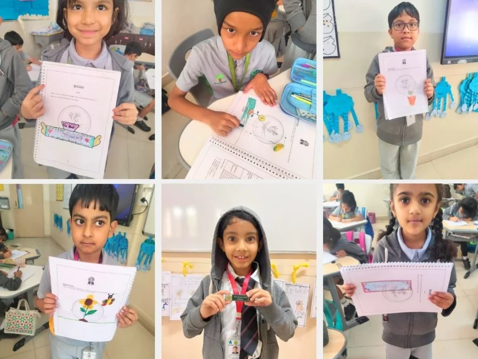 Grades 1 and 2 Life skill activity WGS Best CBSE School Whitefield January 2025 1