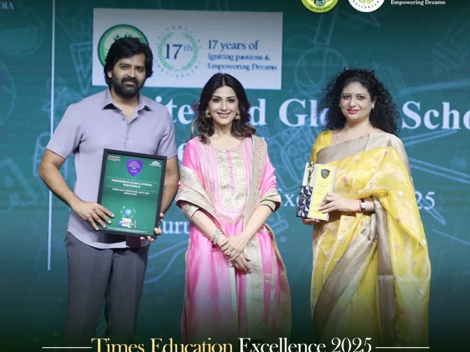 Ranked 1 CBSE school Times Education Excellence Awards 2025 WGS Best CBSE School Whitefield