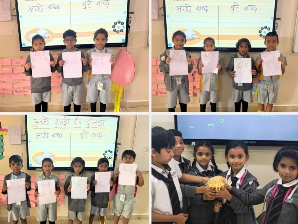 Grades 1 and 2 Weekly Activities WGS Best CBSE School Whitefield January 2026 1