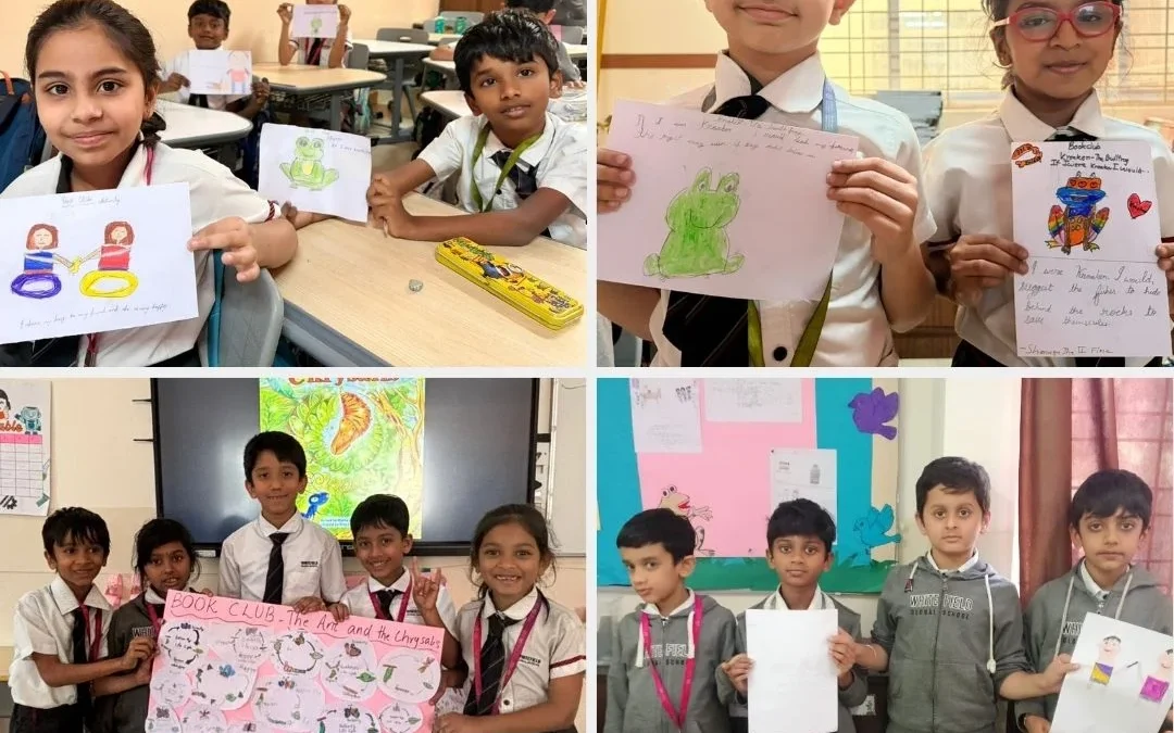 Wings of Wonder Grades 1 and 2 Book Club Activity WGS Best CBSE School Whitefield January 2026 1