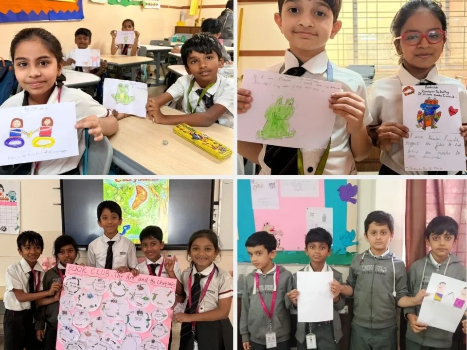 Wings of Wonder Grades 1 and 2 Book Club Activity WGS Best CBSE School Whitefield January 2026 1
