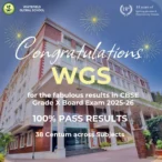 Not just results. A statement. – WGS Grade 10 CBSE Results