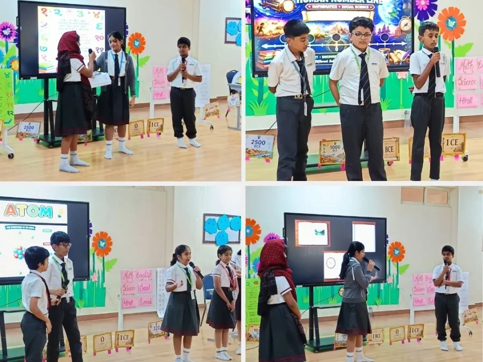 Numbers Around Us Exhibition of Learning Grade 6 Air August 2026 1