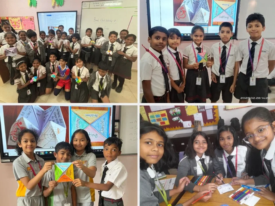 WGS News Book ClubActivity8FourCups 1